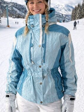 Pinnacle Couloir Blue Insulated Ski Jacket